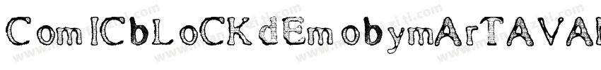 ComicBlockDemoByMartaVanEck-MmYJ字体转换