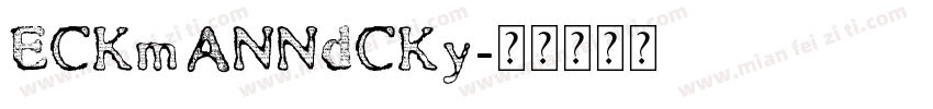 Eckmanndcky字体转换
