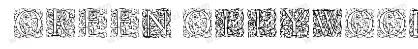 LoreenHollywoodbolds字体转换