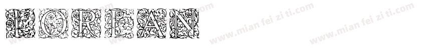 lorean字体转换