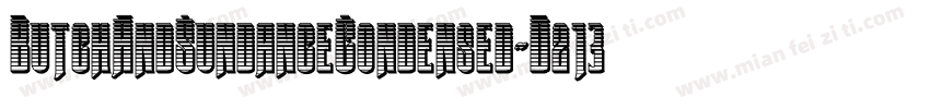 ButchAndSundanceCondensed-D213字体转换
