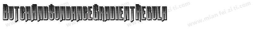ButchAndSundanceGradientRegular-JPMK字体转换