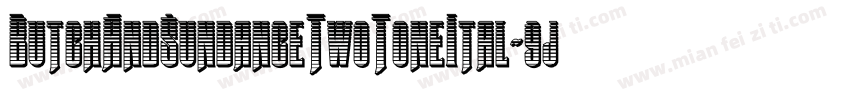 ButchAndSundanceTwoToneItal-9jd2字体转换