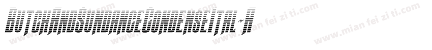 ButchAndSundanceCondenseItal-Areg字体转换