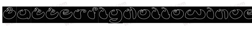 ButterflyHollowInverse-zVEG字体转换