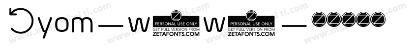 Byom-w5wZ字体转换