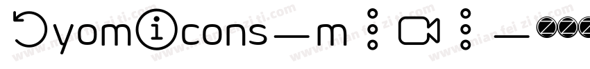 ByomIcons-mGWG字体转换
