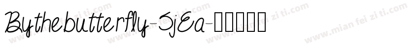Bythebutterfly-5jEa字体转换