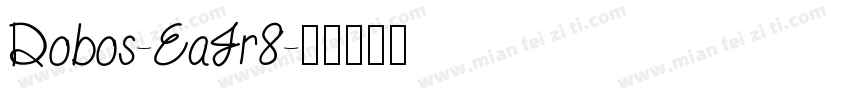 Dobos-EaJr8字体转换