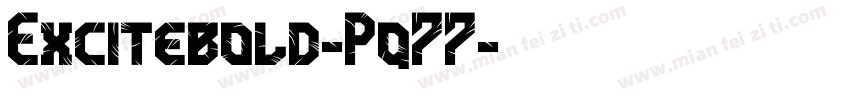 Excitebold-Pq77字体转换