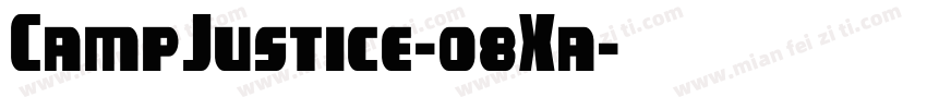 CampJustice-o8Xa字体转换