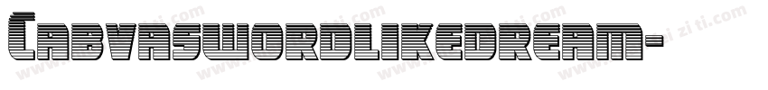 Cabvaswordlikedream字体转换