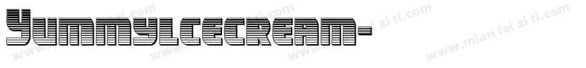 Yummylcecream字体转换