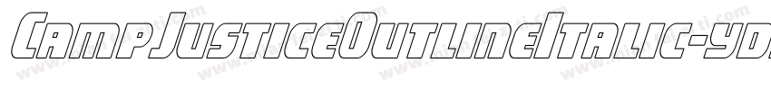 CampJusticeOutlineItalic-yd0m字体转换