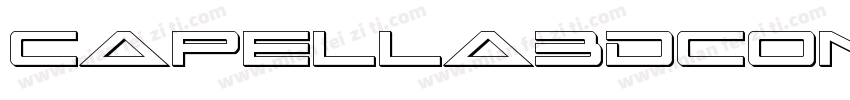Capella3DCondensedItalic-Y2oL字体转换