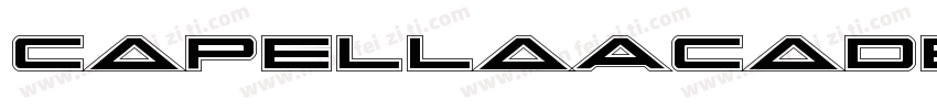 CapellaAcademyRegular-8v3A字体转换