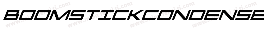 BoomstickCondensedItalic-dD0V字体转换