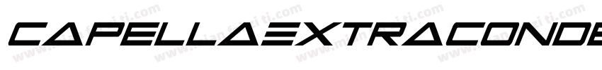 CapellaExtraCondensedItalic-1B0v字体转换