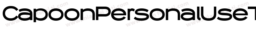 CapoonPersonalUseThinItalic-dEVK字体转换