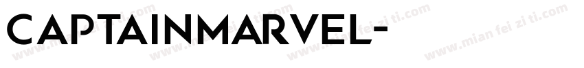 CaptainMarvel字体转换