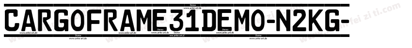 CarGoframe31demo-n2Kg字体转换
