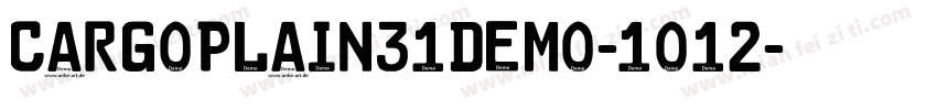 CarGoplain31demo-1o12字体转换