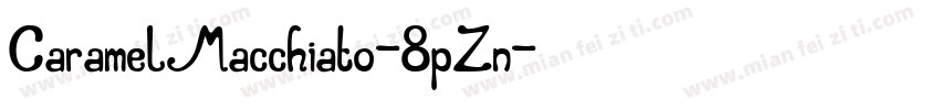CaramelMacchiato-8pZn字体转换
