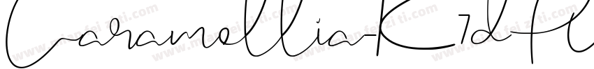 Caramellia-K7dPW字体转换