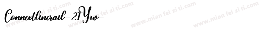 Connectlinerail-21Yw字体转换