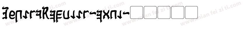 EmbarkRegular-eqpl字体转换