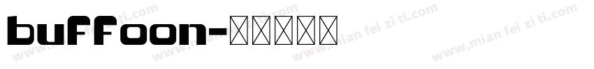buffoon字体转换