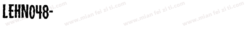 LEHN048字体转换
