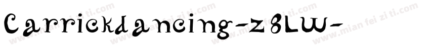 Carrickdancing-z8Lw字体转换