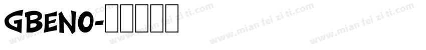 gbeno字体转换