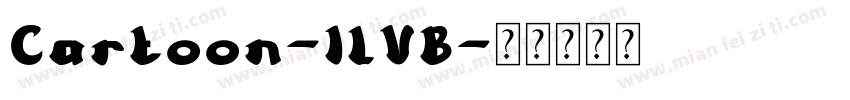 Cartoon-1LVB字体转换