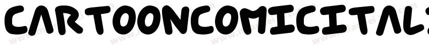 CartoonComicItalic-mLLAx字体转换