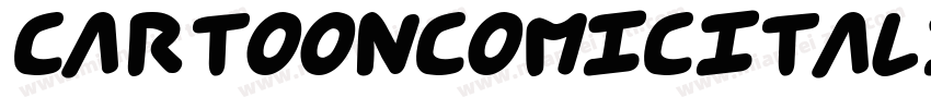 CartoonComicItalic-mLLAx字体转换