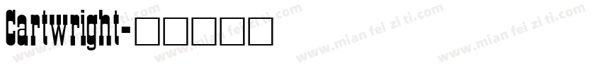 Cartwright字体转换
