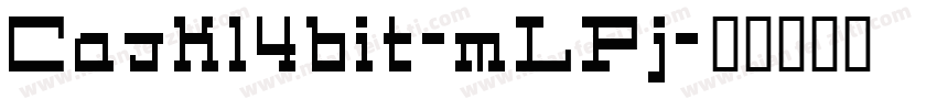 Cask14bit-mLPj字体转换