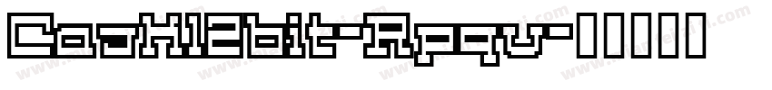 Cask12bit-Rpqv字体转换