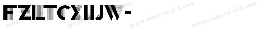 FZLTCxHJw字体转换