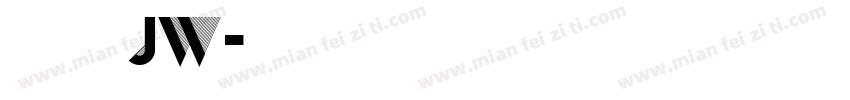方正正中jw字体转换