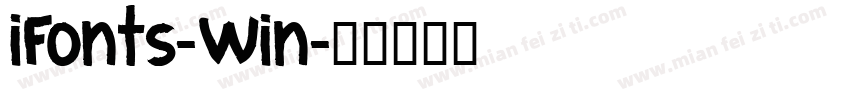 iFonts-Win字体转换