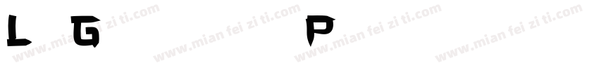 LeGenossPersonalUse-字体转换