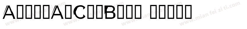 ArialAzCyrBold字体转换