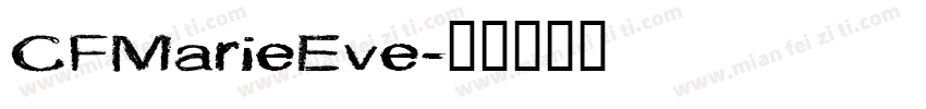 CFMarieEve字体转换