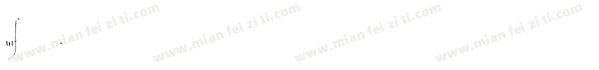 wf筑紫字体转换