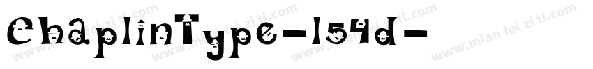 ChaplinType-l54d字体转换