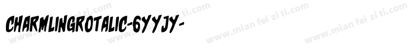 CharmlingRotalic-6YYjY字体转换
