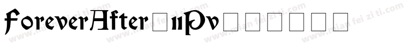 ForeverAfter-11Pv字体转换